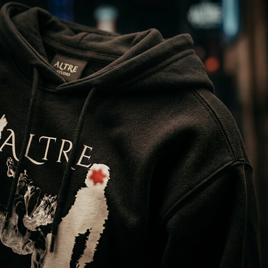 Black ALTRE Premium Hoodie